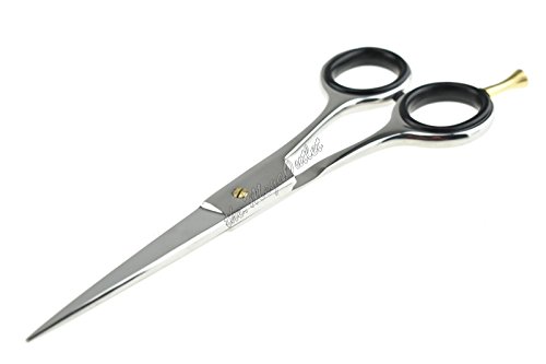MAQNSCO Professional 5" Hair Cutting Scissors -Sharp Razor Edge Blade Hair Shears Series - Fine Adjustment – Stainless Steel Hair Scissors for Barbers, Men, Women & Adults
