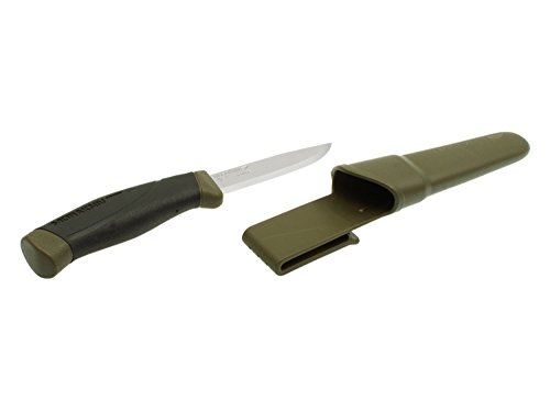 Mora Outdoormesser - Companion Carbon -, mit Kohlenstoffstahl-Klinge & Kunststoffscheide
