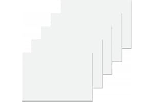 SIGEL SY510 Sottomano, blocco carta/ blocco da disegno, A2 (59,5 x 41 cm), bianco, 50 fogli, 5 pezzi