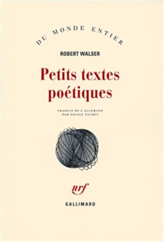 couverture de : Petits textes po&eacute;tiques