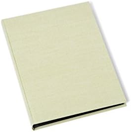 Photo album 23x30cm - Hardcover covered with green pistachio rustic cloth. Personalised