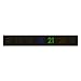 10 x Thermometer Stickers / Strips With Adhesive Backing - Liquid Crystal - Horizontal 10°C to 27°C - 10mm by 70mm - Great for Promotional Items or Eco Awareness Projects!