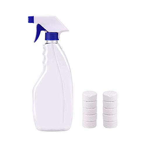 Preisvergleich Produktbild Clearance Sale ODRD Hot Sale Multifunktionale Sprudelnden / Spray Reiniger Set mit 1 Sprühflasche Allzweck / Home Reinigung Sprudelnden Spray Reiniger / Fleckentferner Solide Windschutzscheibe Fensterreiniger (Mehrfarbig, C)