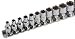 Produktbild SOCKET SET ON RAIL, BA 1/4"D, 11PC 3399 By LAZER
