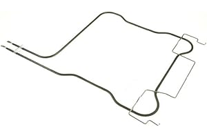 DUJULE Calentador inferior adecuado para Whirlpool 481010836653 488000526531. Longitud: 475 mm, ancho: 360 mm.