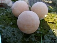 Terracottakugel mit einem Durchmesser von 22cm.Sehr hübsche Dekoration für Garten.Beet und Terrasse. - 2