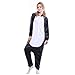 Produktbild L Wolf Pyjamas Flanell Paar Home Kleidung WC Unisex Erwachsene Tier Onesie Cosplay Kostüm Pyjamas Kigurumi Halloween Animal Conjoining Pyjamas,M