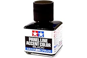 RCECHO Tamiya Model Paints & Finishes Panel Line Accent Color Black 40ml 87131