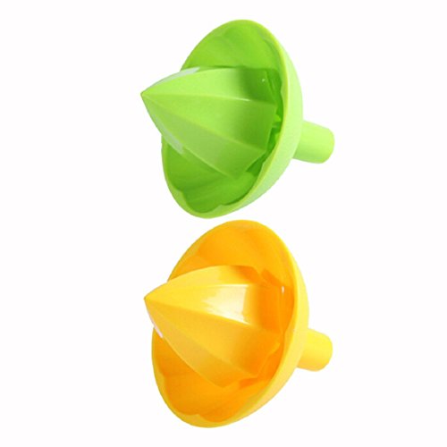 Frucht Gemüse Werkzeuge Kunststoff Hand Handbuch Squeezer Orange Zitrone Entsafter Presse Squeezer Zitruspresse zufällige Farbe - 2
