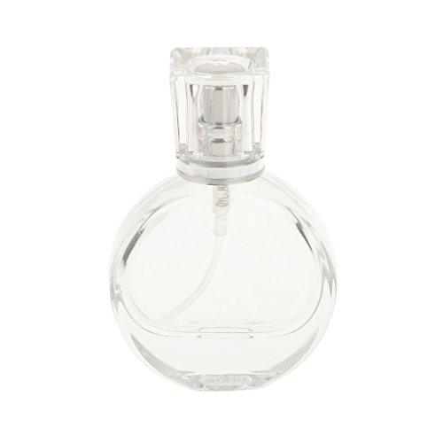 20ml Empty Glass Perfume Spray Bottle Round Atomizer Refillable Travel Gift