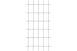 XCLOU GARDEN Gitterspalier 150 x 45 cm grün