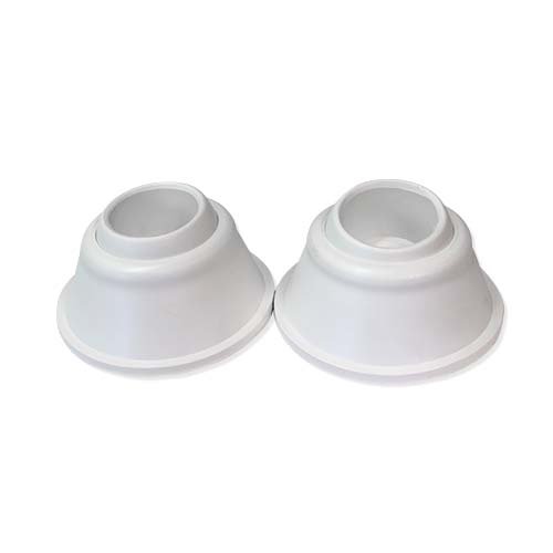 Gelenkfuss für Edelstahl Leiter Holm Ø 43 mm