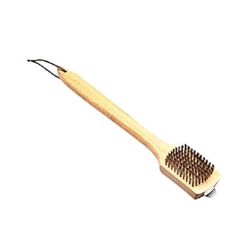 Santos Grillbrste Holz Messing Fr Porzellan Emaillierte Oder Verchromten Grillrosts Profi Grillbrste Reiniger Fr Grillrost Auf Gas Und Kohlegrills