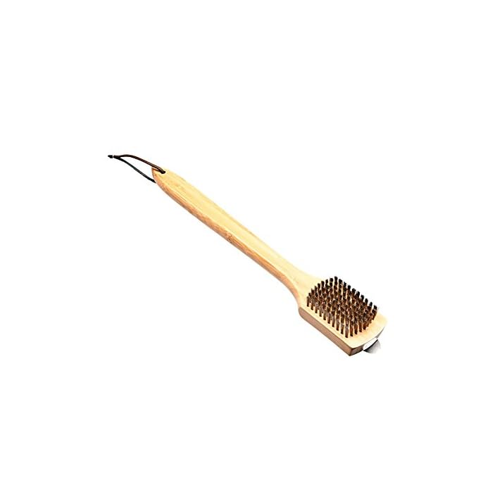 Santos Grillbrste Holz Messing Fr Porzellan Emaillierte Oder Verchromten Grillrosts Profi Grillbrste Reiniger Fr Grillrost Auf Gas Und Kohlegrills