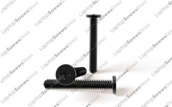 10 Pack of Silver Laptop Machine Screw size M2.5x17MM PM2.5X17.0 by LaptopScrewsDirect - 2