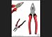 Produktbild Kombizange – DIY Werkzeug – 20,3 cm – Soft Grip Griffe