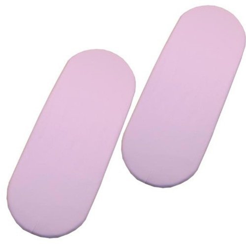 2x Moses Basket 100% Cotton Fitted Sheet Pink