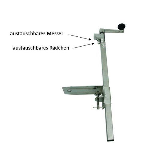 Ersatzmesser + Ersatzrädchen zum Tischdosenöffner für den professionellen Einsatz - 2