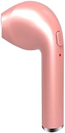 Mini Wirelesss Bluetooth Headset In-Ear Single Left Earbuds 4.1 for Iphone 7 7Plus 6 6s 6s Plus Android Phone (rose gold)