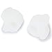 SODIAL(R)1 Pair Soft Gel Hallux Valgus Separator Toe Bunion Protector Pad 1x1x1inch