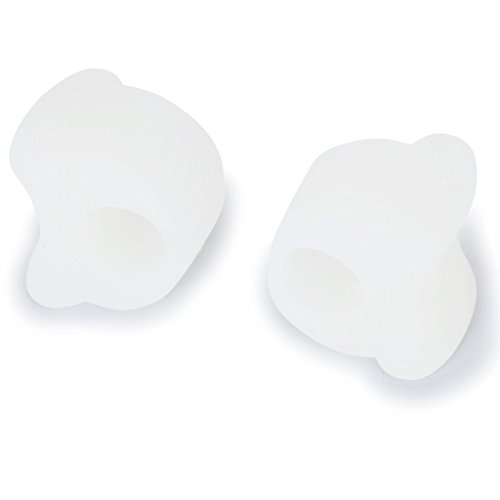SODIAL(R)1 Pair Soft Gel Hallux Valgus Separator Toe Bunion Protector Pad 1x1x1inch