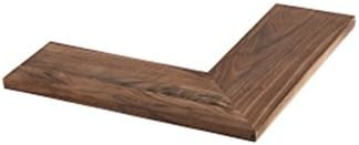 JCRNJSB® Shelf, Nordic Solid Wood Corner Wall Shelf Wall Partition Decorative Frame Living Room Wall Shelf Shelf 45*45*15cm Can be stored removable Shelf Shelf Book shelf ( Color : #2 , Size : 45*45*15cm )