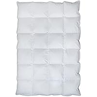 Bettenhaus Daunendecke, Karo-Steppbett, Winter Warm, 155x220cm, 70% Federn / 30% Daunen, Typ: Canada, 1830 Gr