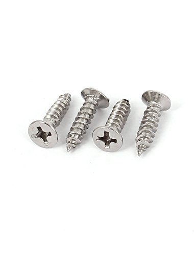 Tür Fenster Beschläge Edelstahl Sturmhaken Haken Silber Ton 3″ Lang 5 stk - 3