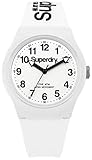 Carcasa: Plástico Superdry Reloj Analógico de Cuarzo para Hombre con Correa de Silicona - SYG164WW