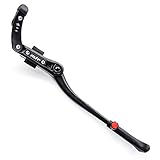 Universal - meteor pata de cabra está diseñado para la mayoría de las bicicletas de montaña, bicicletas cruzadas, bicicletas urbanas y bicicletas plegables. Adecuado para bicicletas con un diámetro de rueda de 24 "- 29". Ligero, adaptable y duradero, fácil de colocar, abrir y plegar. Gran reemplazo para el trípode dañado de tu bicicleta.