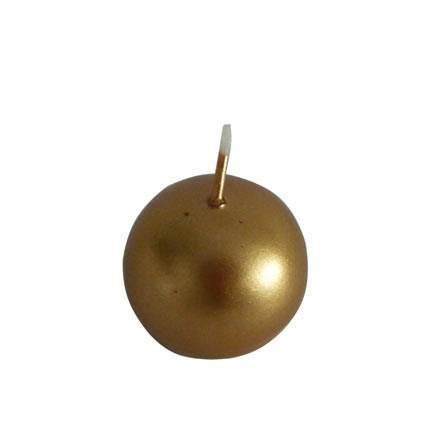Preisvergleich Produktbild Goebel Zubehör Kugelkerze - Gold Zubehörteile