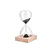 Produktbild LUFA Wooden Base Magnet Handwerk Sanduhr Hand geblasen Sand Timer für Geschenk Desktop Home Decoration