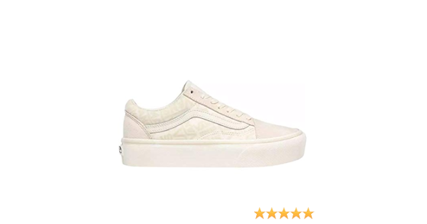 vans platform beige