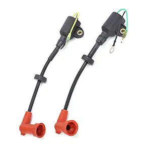Antirust Durable Rubber + Metal Outboard Ignition Coil Assy, Outboard Ignition Coil, Ignition Coil Replacement Parts for YMH 2 Stroke 15HP Engine Home