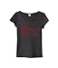 Produktbild Amplified - David Bowie Damen T-Shirt - Strass Diamonds Logo (Grau) (S-L) (M)