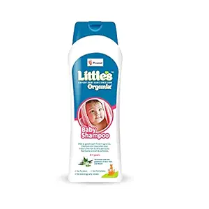 Littles Organix Baby Shampoo I Mild & Gentle I Enriched wIth Organic Ingredients - Neem & Aloe Vera extracts I Free from Paraben & Phthalates I Dermatologically Tested