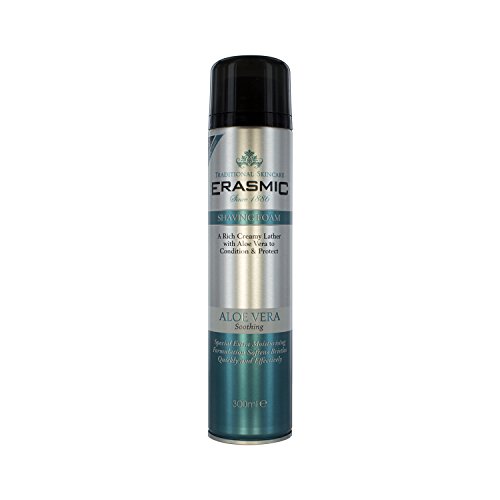Erasmic 300 ml Aloe Vera Soothing Shaving Foam