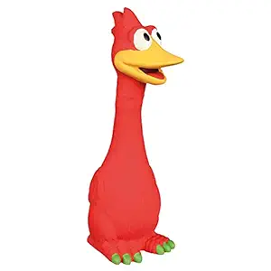 Trixie Latex Bird Dog Toy, 20 cm (Color May Vary)