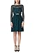 Produktbild s.Oliver BLACK LABEL Damen Dekoriertes Fabricmix-Kleid Opal Green 34