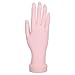 Elite99 Duable Trainer Training Movable False Model Hand Plastic Flectional Nail Art Acrylic Tip DIY Manicure Tool Oyster White