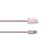 Produktbild Kanex Premium Lightning Kabel (1,2m) für Apple iPhone X(10)/8/8 Plus/7/7 Plus/6/6S/6 Plus - iPad Air/Air2/iPad 2017 & 2018/Pro [MFI zertifiziert, Metall Mantel] - rose gold