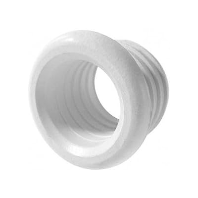 Polypipe tuyau de patron connecteur en caoutchouc déchets emboîtement de l'adaptateur réducteur 50mm x 25mm blanc