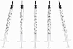 EUROVAPER Jeringas 1ML desechables I Jeringas esterilizadas de 3 CUERPOS I Jeringa SIN AGUJA I Jeringa pack de 100 UNIDADES