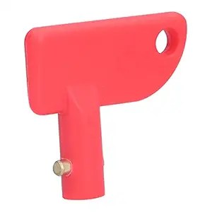 Vehicle Isolator Keys, Rustproof Car Battery Switch Key Set Easy Installation 5cmx4.3cm ABS for Automobile