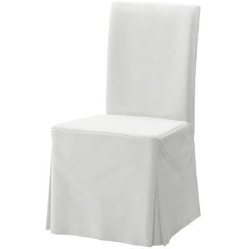 IKEA HENRIKSDAL Stuhlbezug lang, Blekinge weiß: Amazon.de: Küche & Haushalt