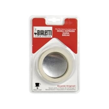 Bialetti Dichtung für Edelstahl Espressokocher 4 Tassen 3