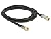 Produktbild DELOCK Kabel F Stecker > IEC Buchse RG-6/U quad shield 3 m Premium schwarz