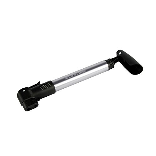 UVISTAR Minipumpe Fahrrad Rennrad, Presta Luftpumpe, 2 Ventil Französisches / Amerikanisches Ventil, Kleine Hochdruck Radpumpe, Universal für Mountainbike Mini Bike Unterwegs - 4