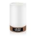 Produktbild ELINKUME Portable Wireless Bluetooth Lautsprecher, Nachtlicht Wecker Wake Up Licht Dimmable und Farbe ändern Nacht Lampe mit Touch Control für Schlafzimmer Wohnzimmer Party