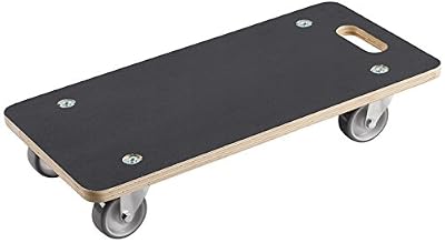 Meister 822010 Chariot à roulettes - plaque Sérigraphie - roues en PU - 590 x 290 mm 200 kg